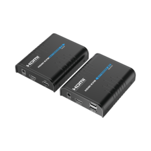 Kit extensor KVM (HDMI y USB) hasta 120 metros / Resolución 1080P @ 60 Hz / Soporta STP y UTP CAT5/5E/6 / Soporta Switch Gigabit para control KVM múltiple / Soporta hasta 253 receptores / Transmite el Video y Controla tu DVR vía USB