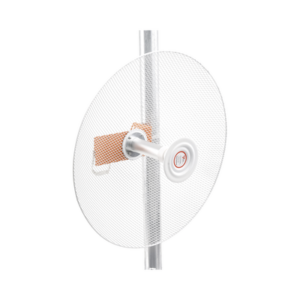 Antena direccional de alta resistencia la viento, Ganancia de 30 dBi, frecuencia (4.9 - 6.5 GHz), Polarización doble, incluye montaje para torre o mástil