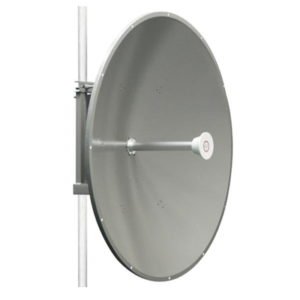Antena direccional para C5x y B5x, Doble polaridad 45 ° y 90 °, 4.9 - 6.5 GHz, 4ft, Ganancia de 36 dBi, Montaje incluido