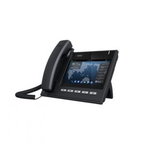 Teléfono IP Ejecutivo 6 líneas SIP Videoconferencia Pantalla Multi-touch Voz HD FANVIL C600