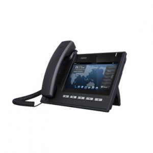 Teléfono IP Ejecutivo 6 líneas SIP Videoconferencia Pantalla multitouch Voz HD FANVIL C600
