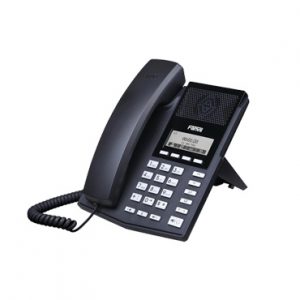 Teléfono IP SOHO Negro 2 líneas SIP Voz HD Conferencia 3 vías Sin pantalla iluminada FANVIL X3E