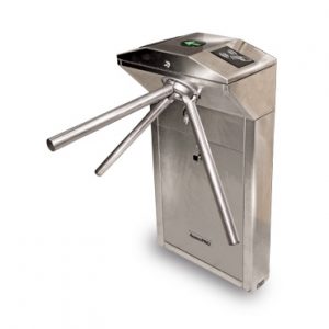 Torniquete industrial en acero.