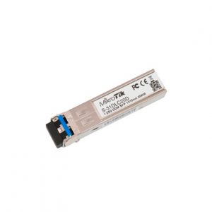 Transceptor MiniGbic SFP LC Duplex fibra Monomodo 20km MIKROTIK S-31DLC20D