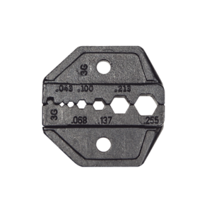 Matriz Ponchadora para RG58, RG59, RG62 y RG174. Compatible con Pinza Ponchadora VDV200-010
