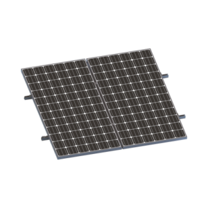 Kit De Minirieles Para Panel Solar Arreglo 1X2