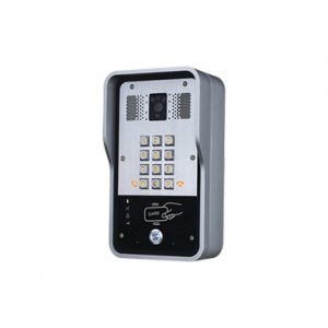 Video Portero SIP Cámara para montaje a Raz de pared 2 relevadores integrados Lector tarjetas RFID para acceso FANVIL