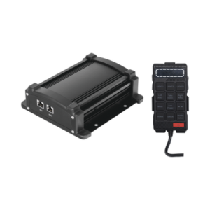 Sirena Vehicular de 100W de Potencia Con Controlador Unimando, Control de Tonos, Patrones de destello de Barras de Luces X67RB / X75RBS y Micrófono