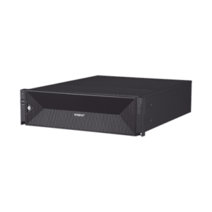 NVR de 64 canales / Hasta 32 MP / H.265 & Wisestream / Procesamiento 400 Mbps / 3 Puertos de Red / Raid 5-6 / 16 bahias para disco duro (no incluidos)