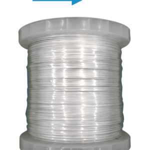 YONUSA BAAL500 - Bobina de alambre de aluminio de 500 mts. para líneas de cercos eléctricos YONUSA / Calibre 16 / Resistente a la corrosión