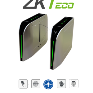 ZKTECO FBL300 - Barrera Peatonal Retraible / Bidireccional / Acero SUS304 / Aleta de Acrílico / 110V / 35 Personas x Min / Carril 60 cm / Exterior Protegido / 2 millones de Ciclos / Infrarrojos de Seguridad / No cuenta con Lectores y Panel