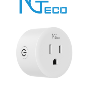 NGTECO NGP300 - Contacto Inteligente WiFi / Control Control Remoto vía App / Control por Voz / Frecuencia WiFi de 2,4 GHz / Compatible con Amazon Alexa y con el Asistente de Google / Entrada 110 V / 60 Hz
