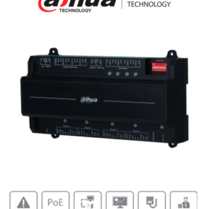 DAHUA ASC2204B-S - Panel de Control de Acceso para 4 Puertas y 4 Lectoras/ TCP/IP/ Comunicación RS-485 y Wiegand/ 100,000 Usuarios, 3,000 Huellas y 500,000 Registros/ Soporta Interlock, Anti-passback, Desbloqueo Remoto/ Funcion WatchDog/ #LoNuevo