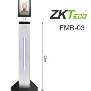 ZKTECO FMB03 - Soporte de Pedestal para Interior / Compatible con Equipos De Medición De Temperatura y Serie Visible Light ZKTeco / Dimensiones 321 x 288 x 832 (mm) / Compatible con Terminales Visible Light