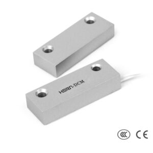 HORN HO03F - Contacto Magnético Alámbrico de Metal. Compatible Con DSC / RISCO / IHORN / Salida N.C.