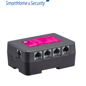 COMMAX CMD404CFU - Distribuidor de piso para conexión de hasta 4 monitores Commax para solución de apartamentos con el frente de calle clave cmx104052, requiere fuente RF2A a 24VDC/ Departamental #Modum