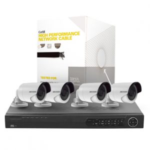 kit 4 camaras 1.3MP hikvision Monterrey