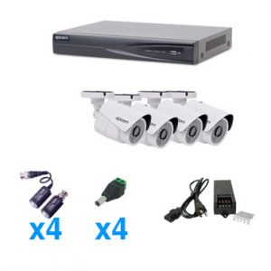 kit 4 camaras hd turbo 2mp Monterrey
