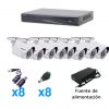 Kit 8 camaras de seguridad HD turbo 2mp Monterrey