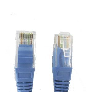 SAXXON P61UA - Cable patch cord UTP 1 metro / CAT 6 / Color azul