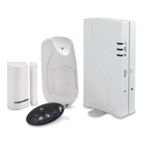 RISCO WICOMM - Panel Autocontenido Inalámbrico con Sensor de Movimiento , Contacto Magnético y Llavero / Apto Para Proteger Departamentos y Casas Pequeñas. / Aplicación Incluida IRISCO #OfertasAAA